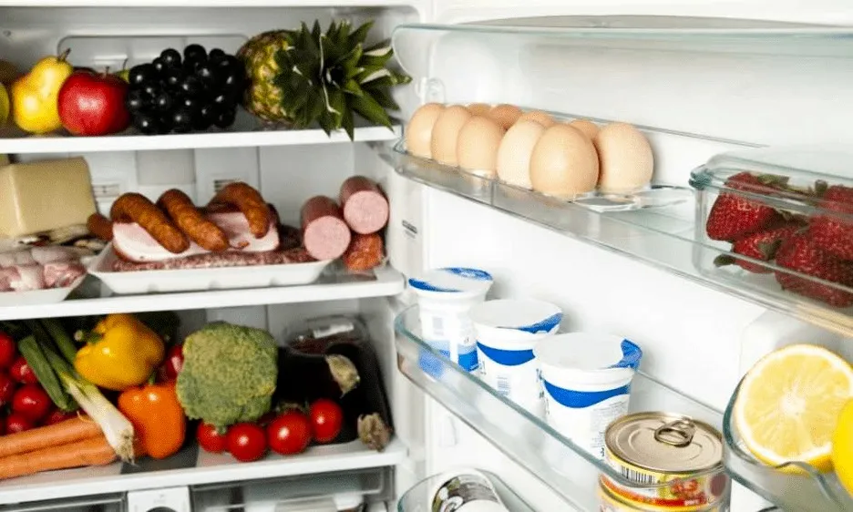 Opened Fridge
