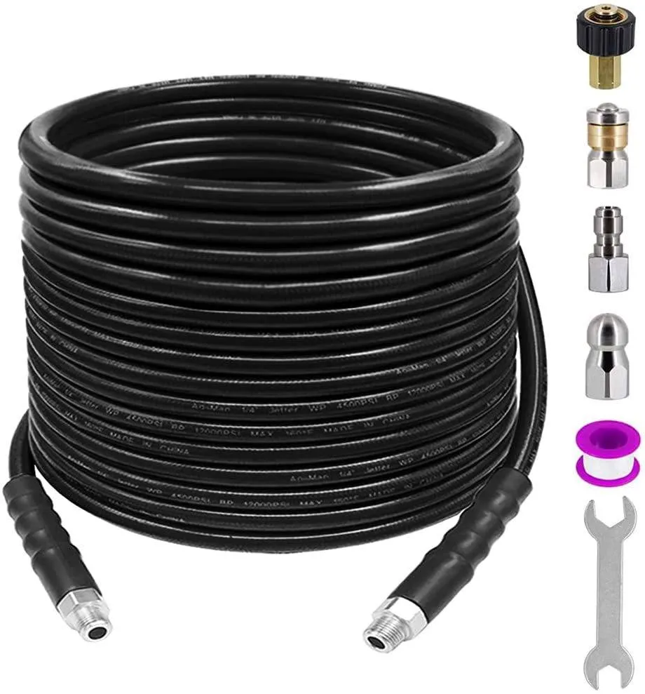 Pressure Washer Sewer Agiiman Jetter Kit