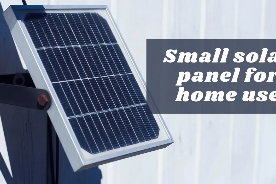Small Solar Panels For Home Use Solar Power Plant For Residential Area