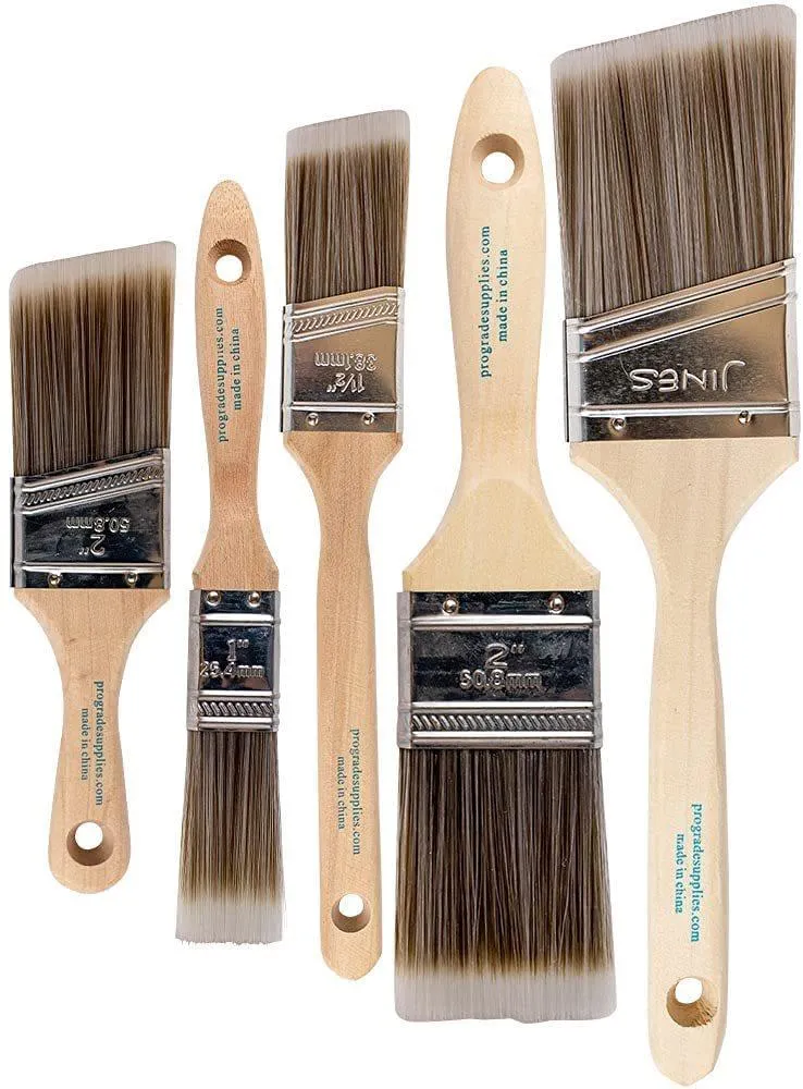 Paint Brushes - Pro Grade - 5 Ea - Paint Brush Pair