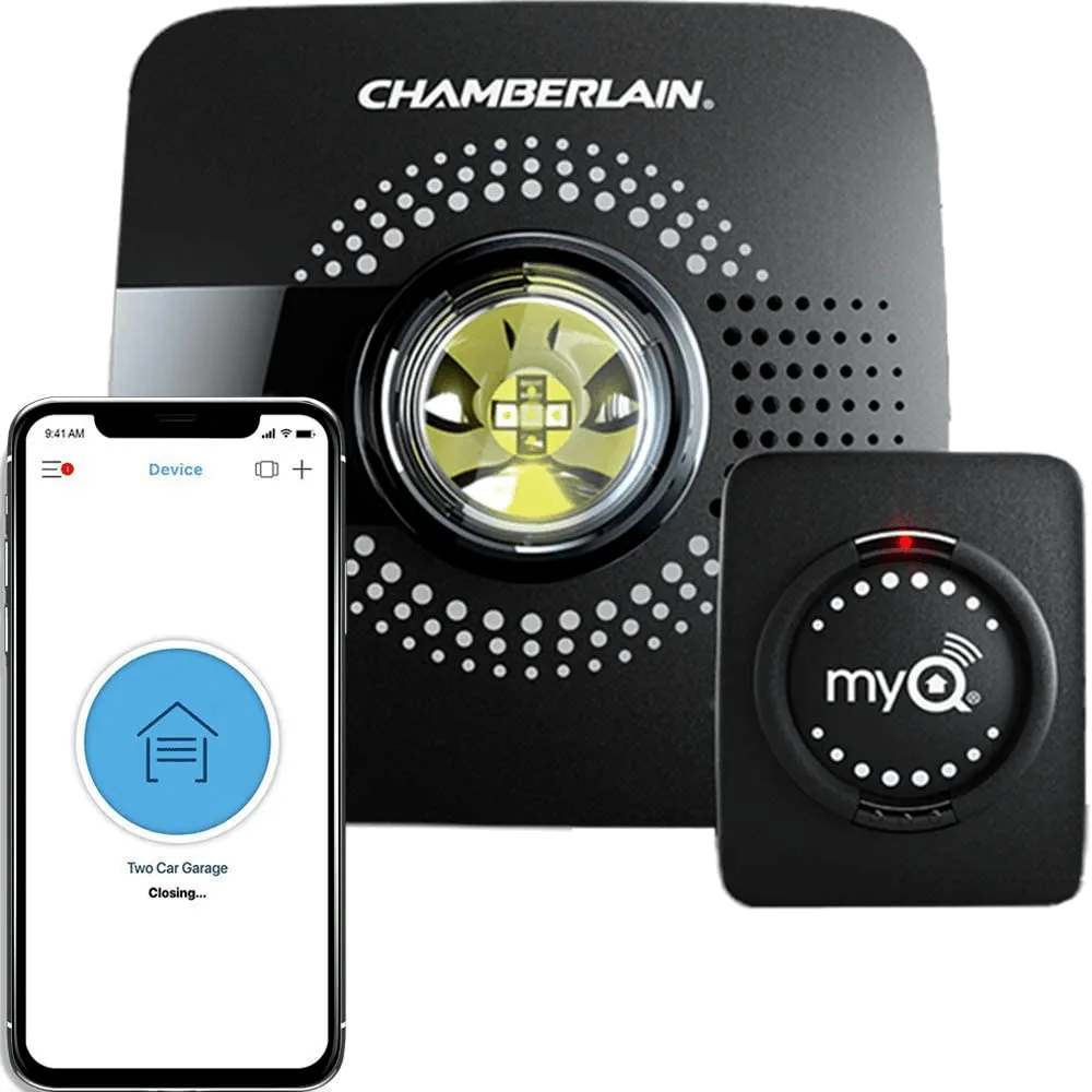 Myq Intelligent Garage Door Opener Chamberlain Myq