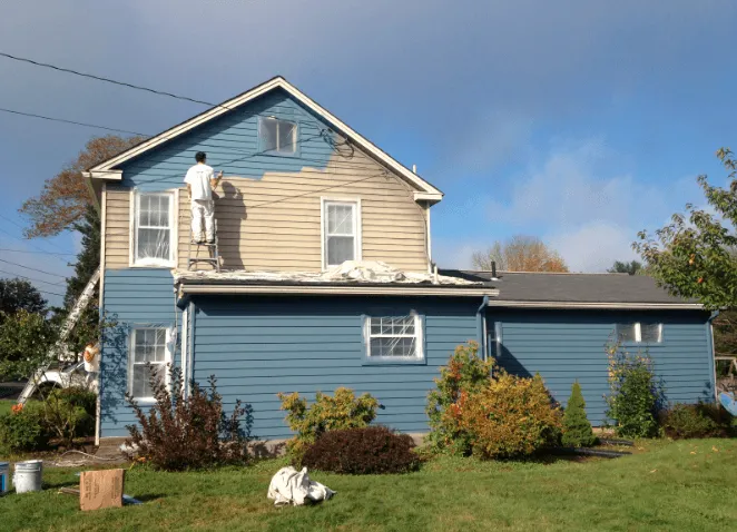 How Do You Paint the Outside of a Two-story House
