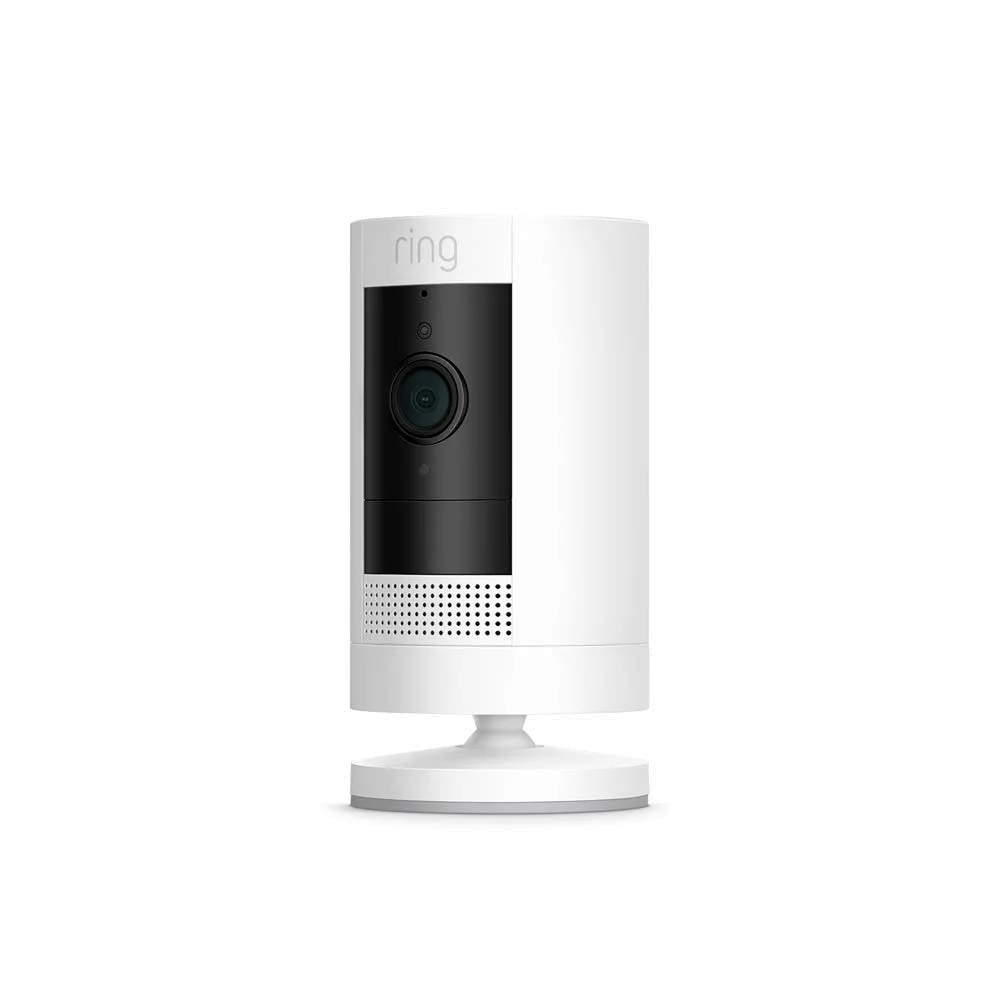 Hd Security Camera With Ring Stick-Up Battery