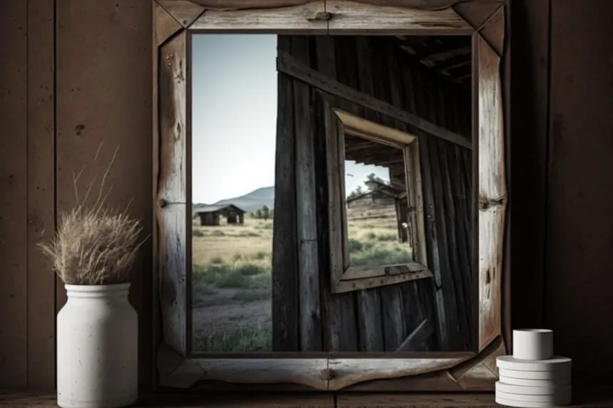 Rustic Mirror Frame