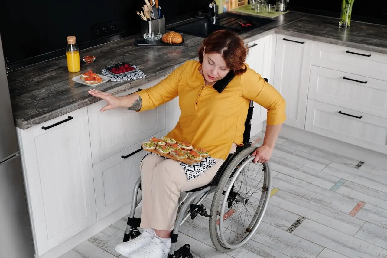 Remodeling kitchen for disable People