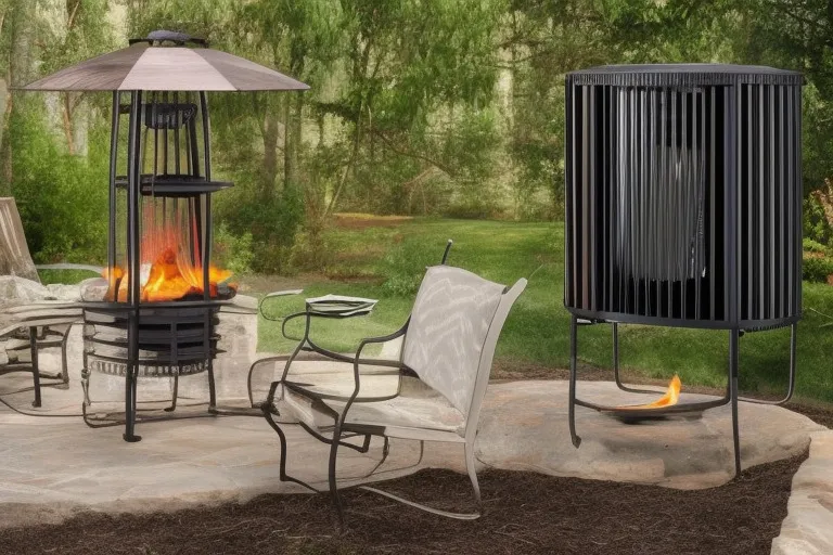 Use An Outdoor Heater To Keep It Warm