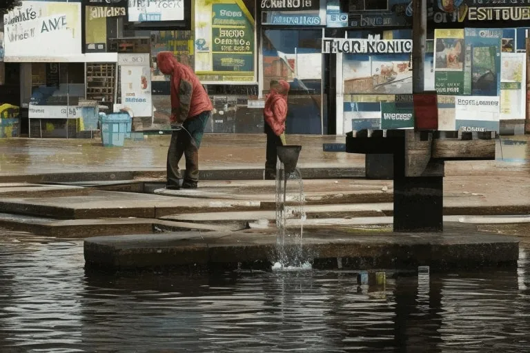 Remove Any Standing Water