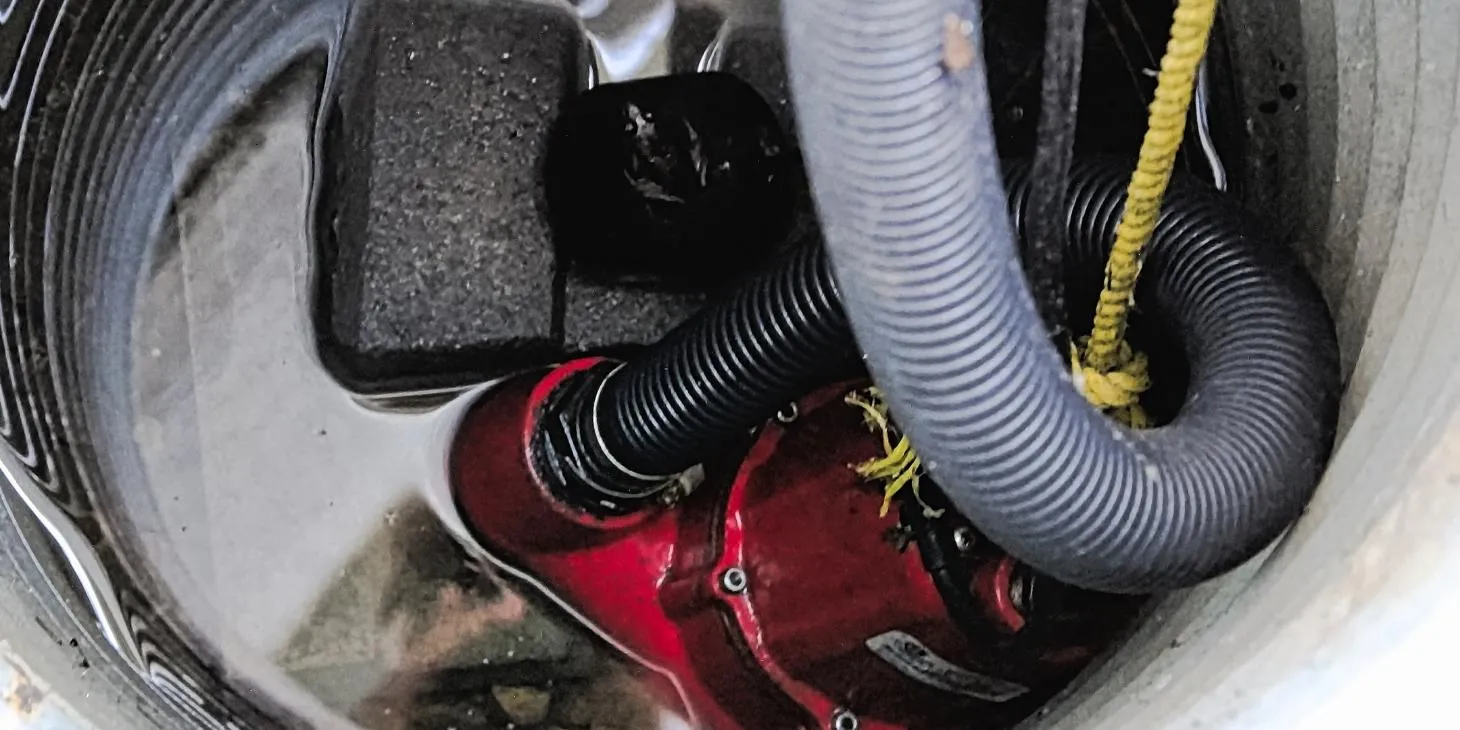 Basement sump pump maintenance