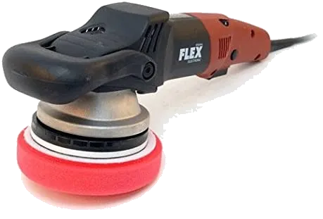 Flex Positive-Drive Rotary-Orbital Polisher (Red)