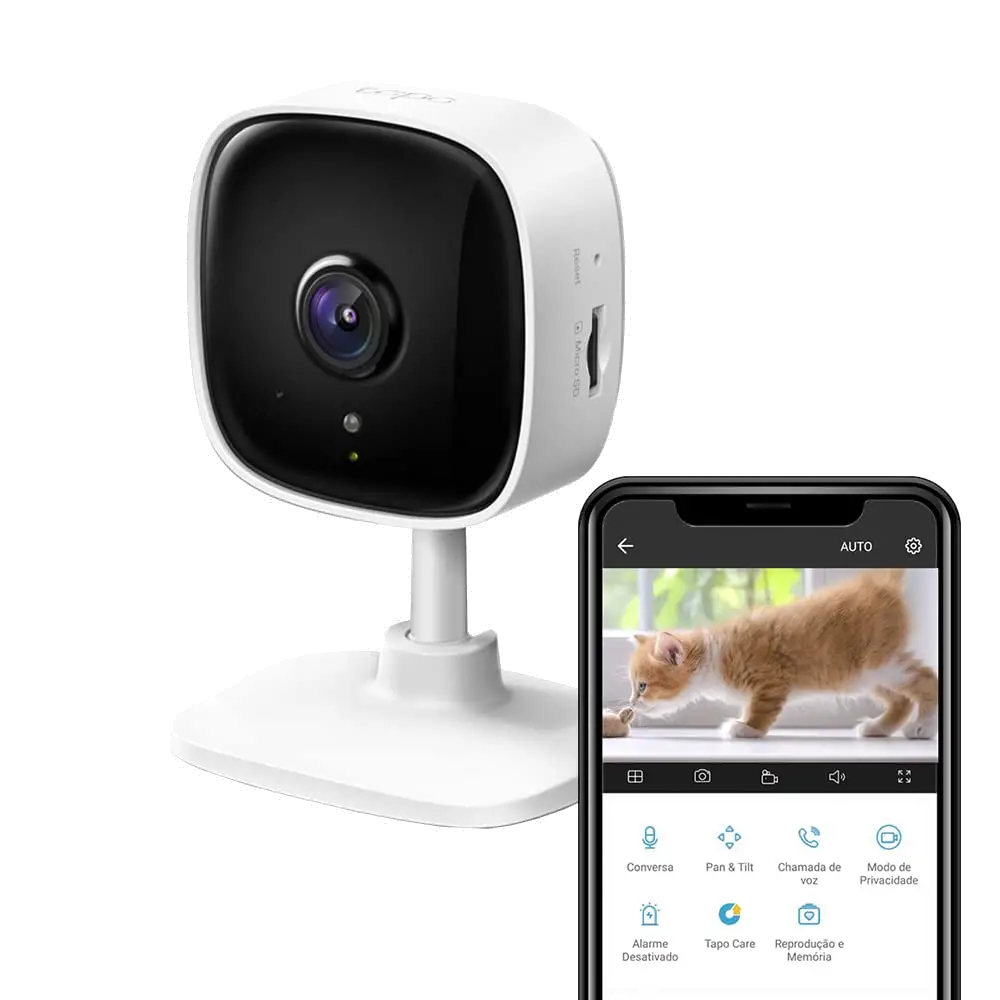 TP-LINK 2MP 1080p Full HD Home Security Wi-Fi Smart Camera| Alexa Enabled| 2-Way Audio| Night Vision| Motion Detection| Sound and Light Alarm| Indoor CCTV