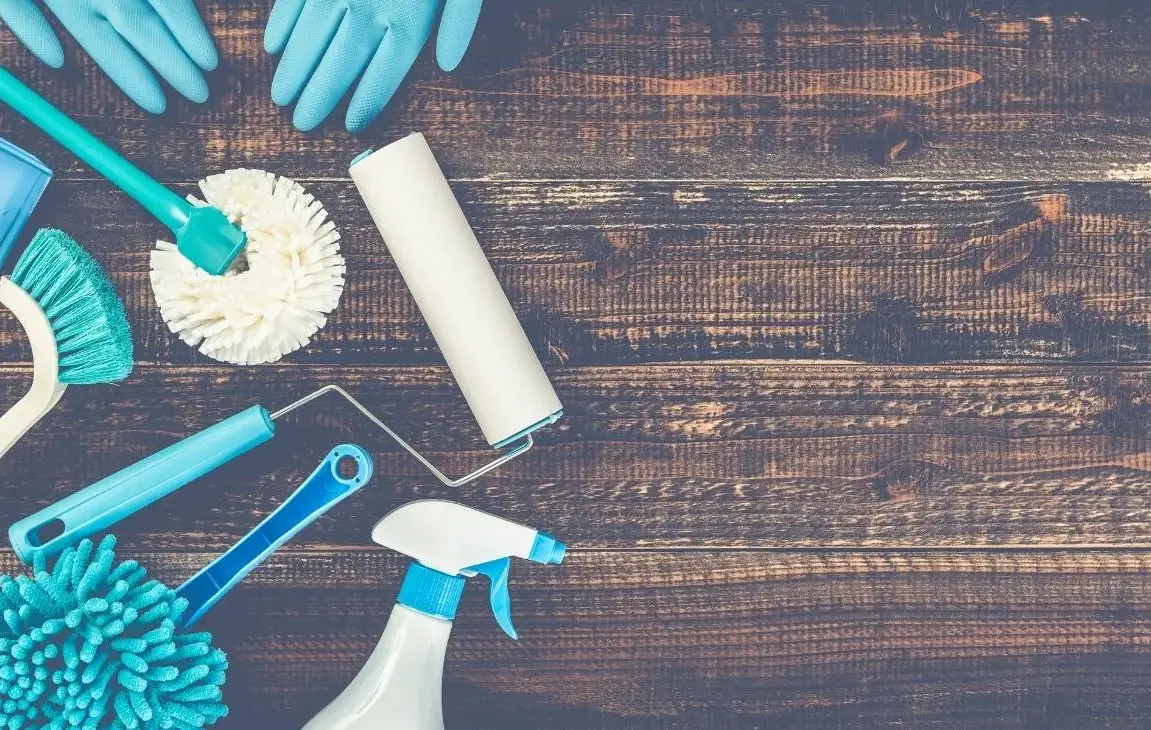 What should you use to clean hand and power tools