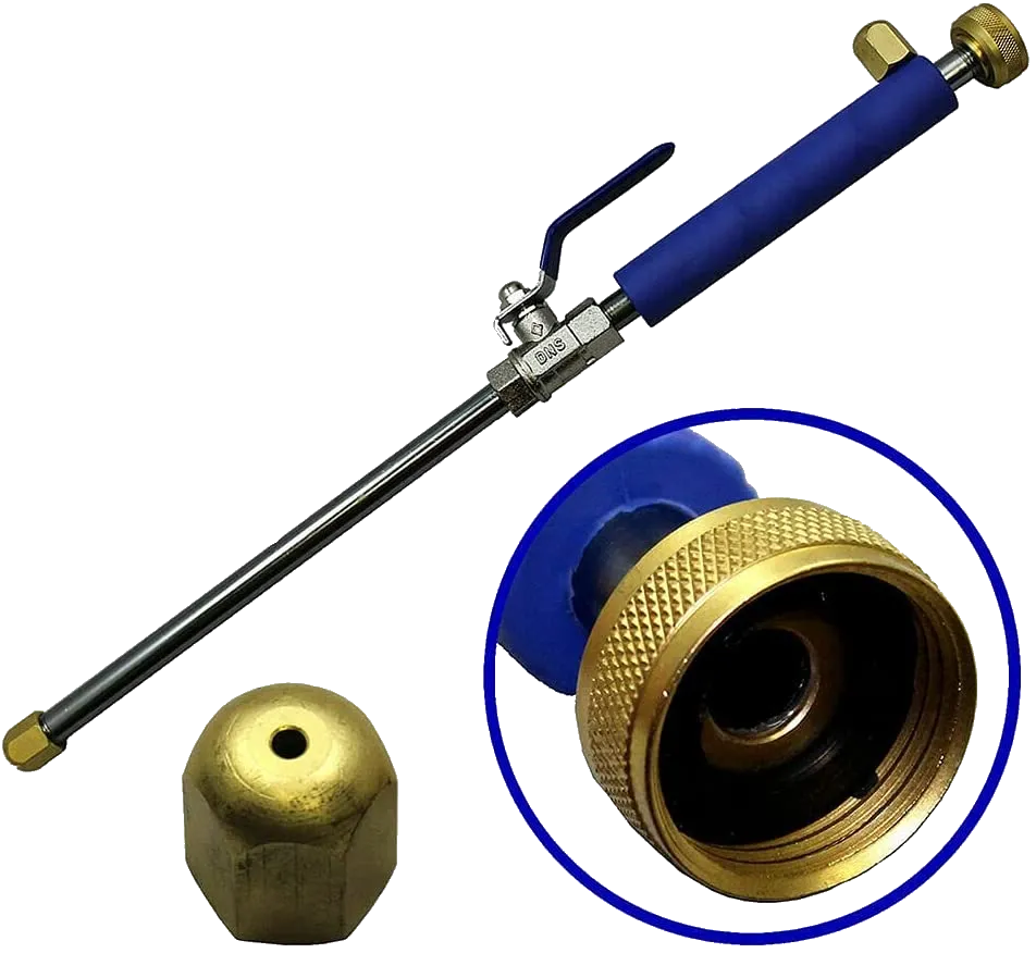 Jahy2Tech Pressure Power Washer Wall Water Spray Gun Nozzle Wand Attachment Hose Jet Water Hose Nozzle,Flexible Glass Cleaning Tool, Foam Cannon Car Window Washer