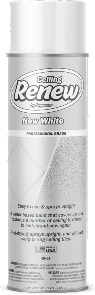 Seymour 20-051 Ceiling Tile Paint, New White