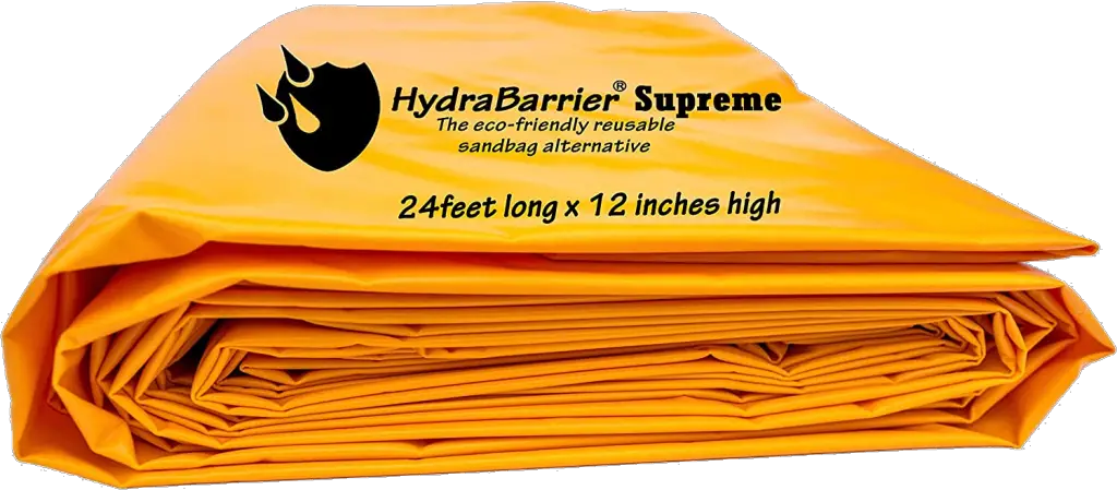 Watershed Innovations HydraBarrier Supreme, 24 ft Length by 12 in Height