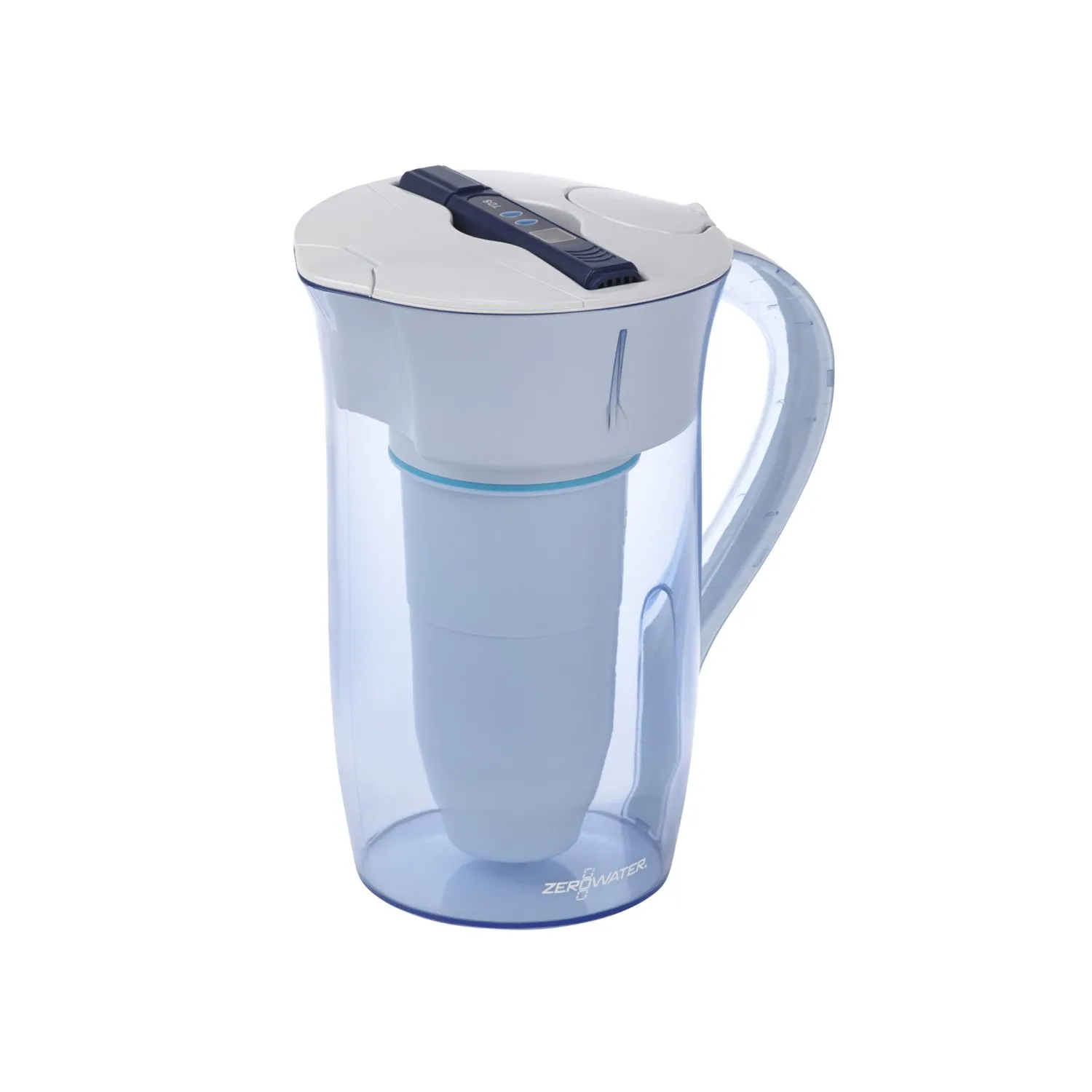 Good Features ZeroWater 10 Cup Round Water Filter Pitcher