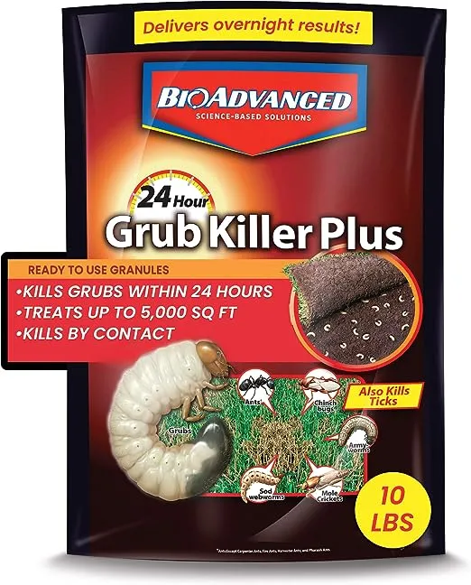 BioAdvanced 24 Hour Grub Plus for Lawns Ant