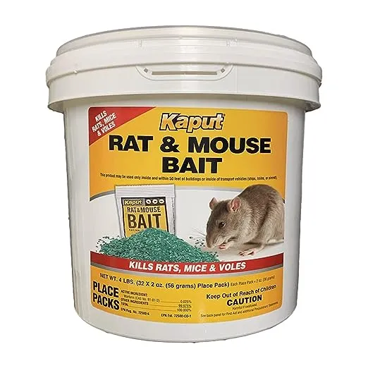 Kaput Rat Mouse Vole Bait