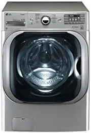 LG Graphite Steel Front Load Steam Washer