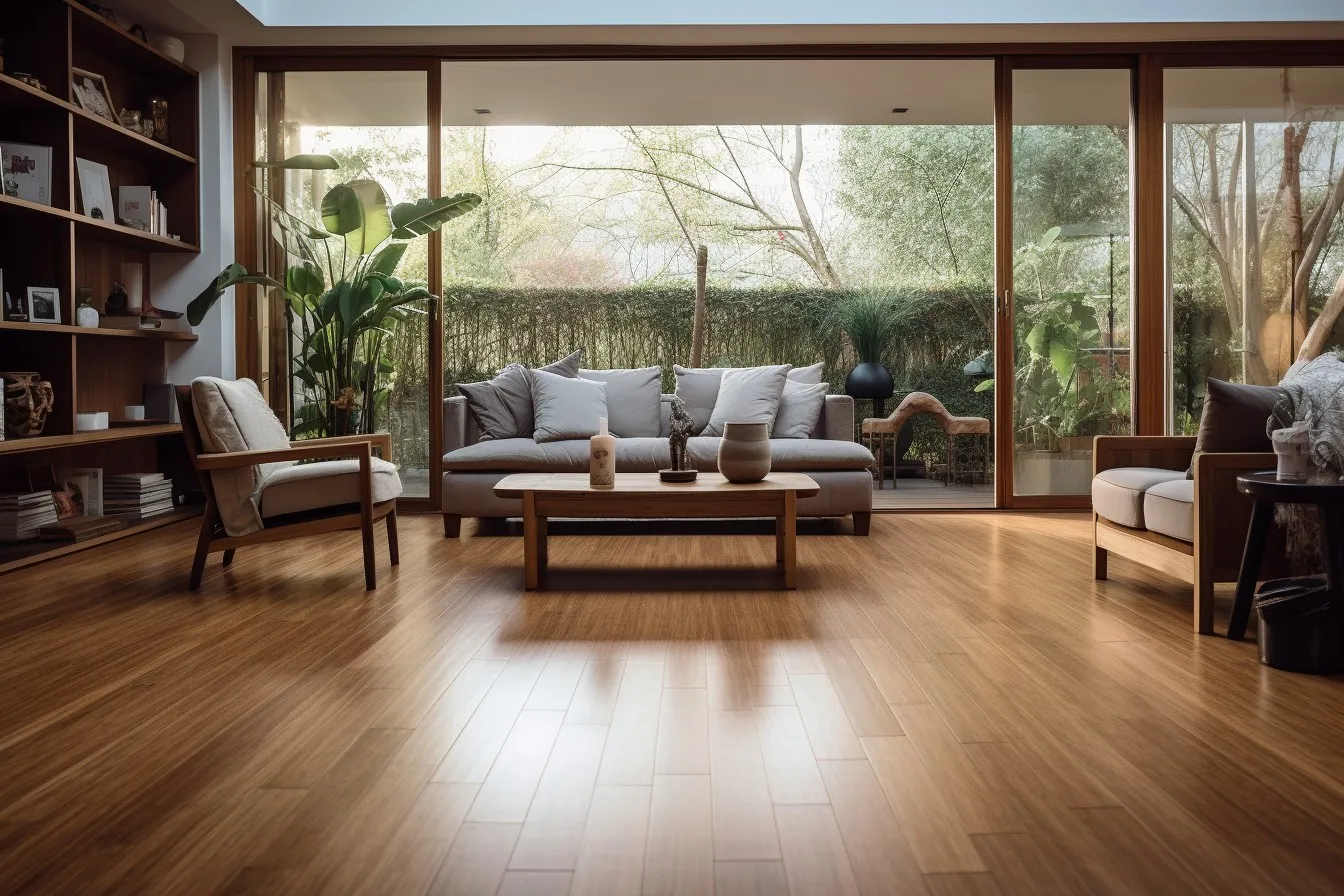 Bamboo Eco-Chic Retreat: Warm and Inviting