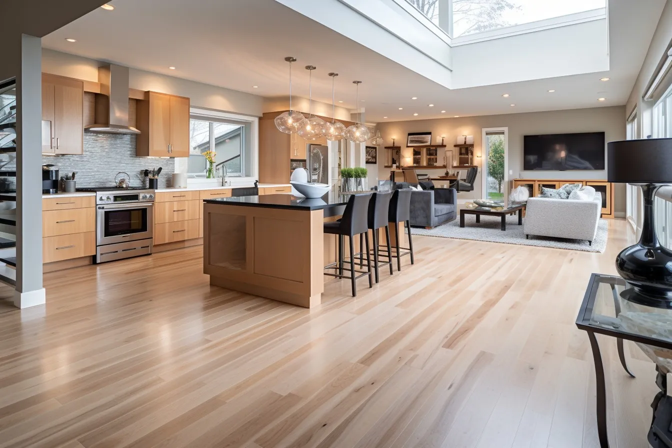 Best Flooring for Kitchen and Living Room: Create Seamless Look