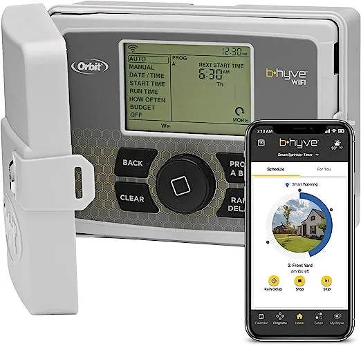 Orbit 57950 B hyve Smart 12 Zone Indoor or Outdoor Sprinkler Controller