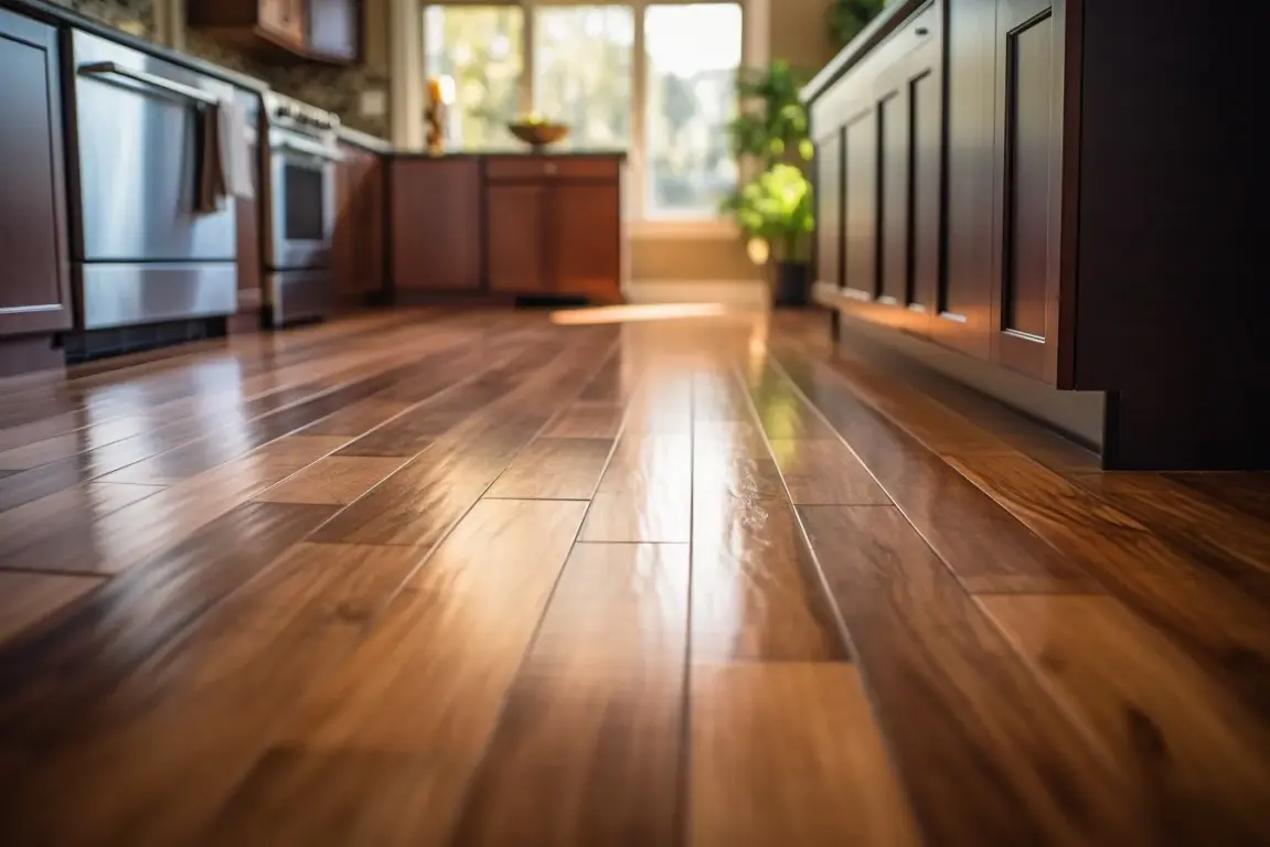 Seamless Transition Hardwood and Tile