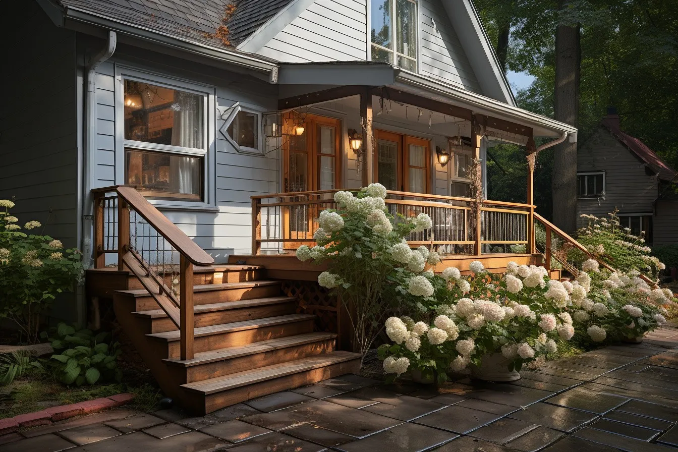 Spruced up Home Exterior