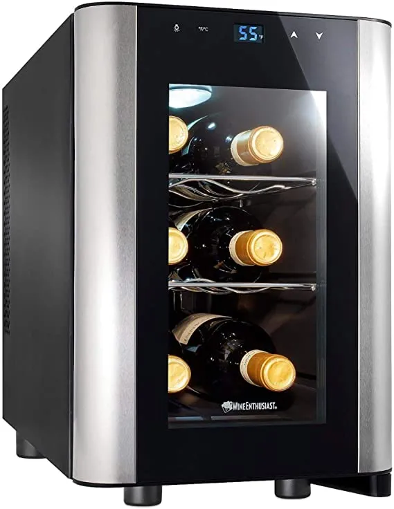 Wine Enthusiast 6 Bottle Countertop Wine Cooler