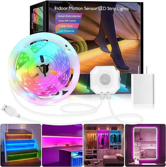 Daymeet Motion Sensor LED Strip Lights