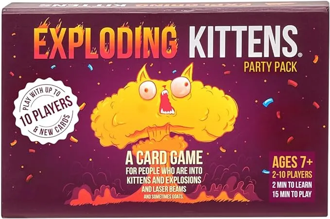 Exploding Kittens Party Pack Card Game