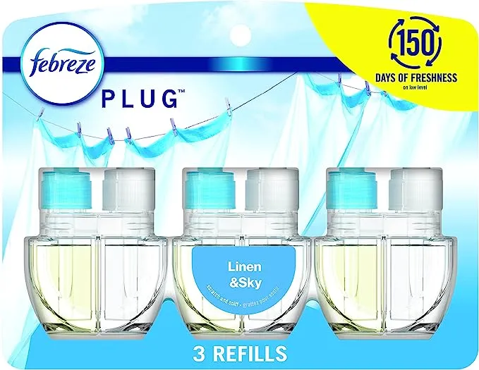 Febreze Odor Fighting Fade Defy PLUG Air Freshener Refill