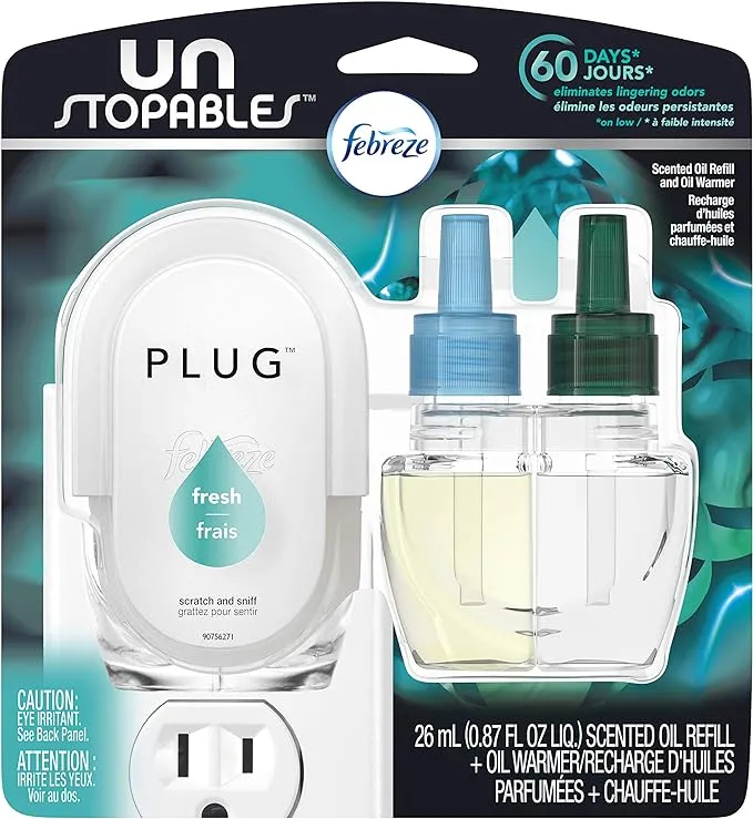 Febreze Unstopables Fresh Pluggable Scented Oil