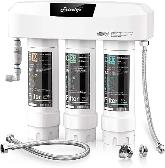 Frizzlife Under Sink Water Filter System
