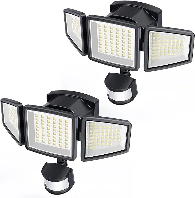 QUNCWL Motion Sensor Outdoor Lights Battery Powered