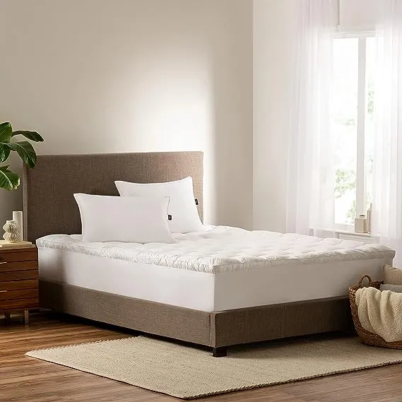 SERTA Down Illusion Soft Hypoallergenic 2 inch Pillowtop