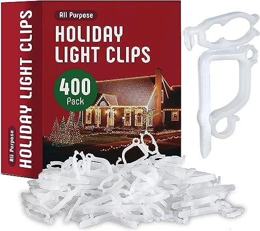 All Purpose Holiday Light Clips