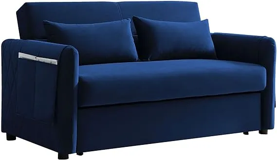 Monkey Patio 59.5 Inches Modern Velvet Loveseat