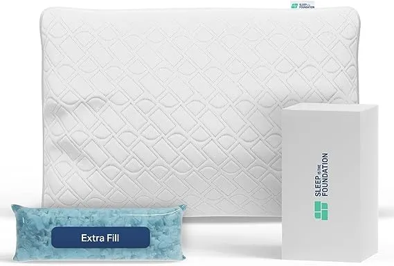 SLEEP IS THE FOUNDATION Shredded Memory Foam Pillow