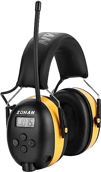 ZOHAN EM042 AMFM Radio Headphone with Digital Display