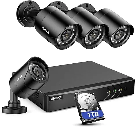 ANNKE 8CH H.265 3K Lite Surveillance Security Camera 1