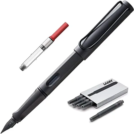Boxiti Set Lamy Safari Fountain Pen Charcoal
