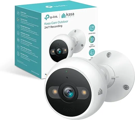 Kasa 4MP 2K Security Camera Outdoor Wired