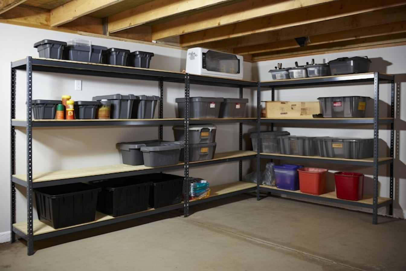 Best Storage Shelves for Basement Basement Storage Solutions