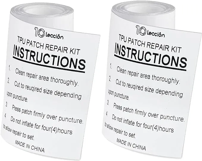 10Leccion Vinyl Repair Patch Kit