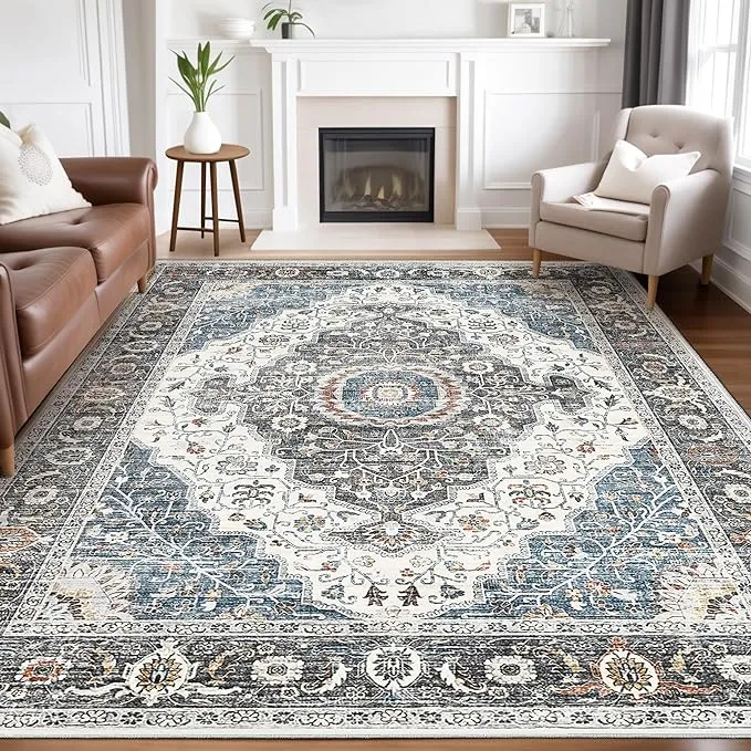 Jessibou Vintage Washable Area Rugs