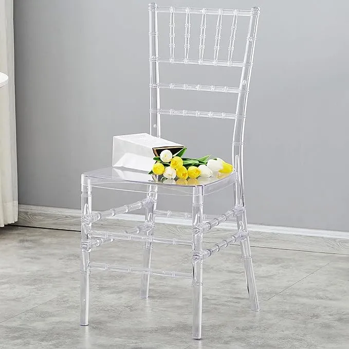 BOOSDEN Clear Chiavari Chairs
