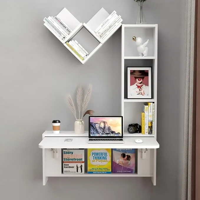 Bixiaomei Folding Wall Mounted Drop Leaf Table