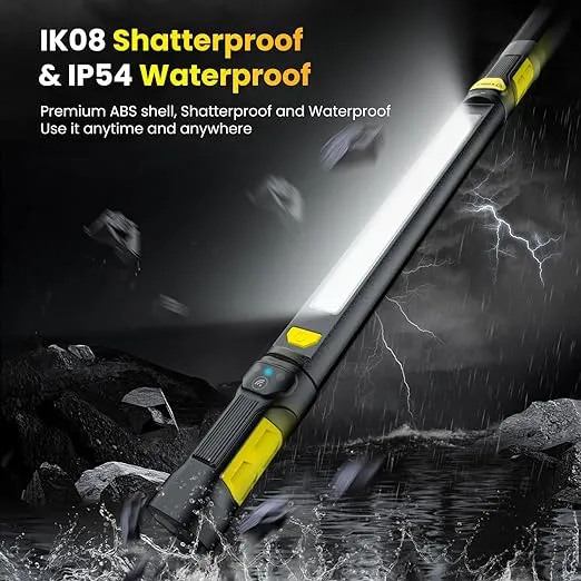 ‎Etoolab 3000LM LED Magnetic Work light bar 5200mAh