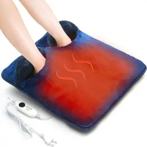 ROWARMSEY Double Sided Foot Warmer Full Wrap around with LCD Display