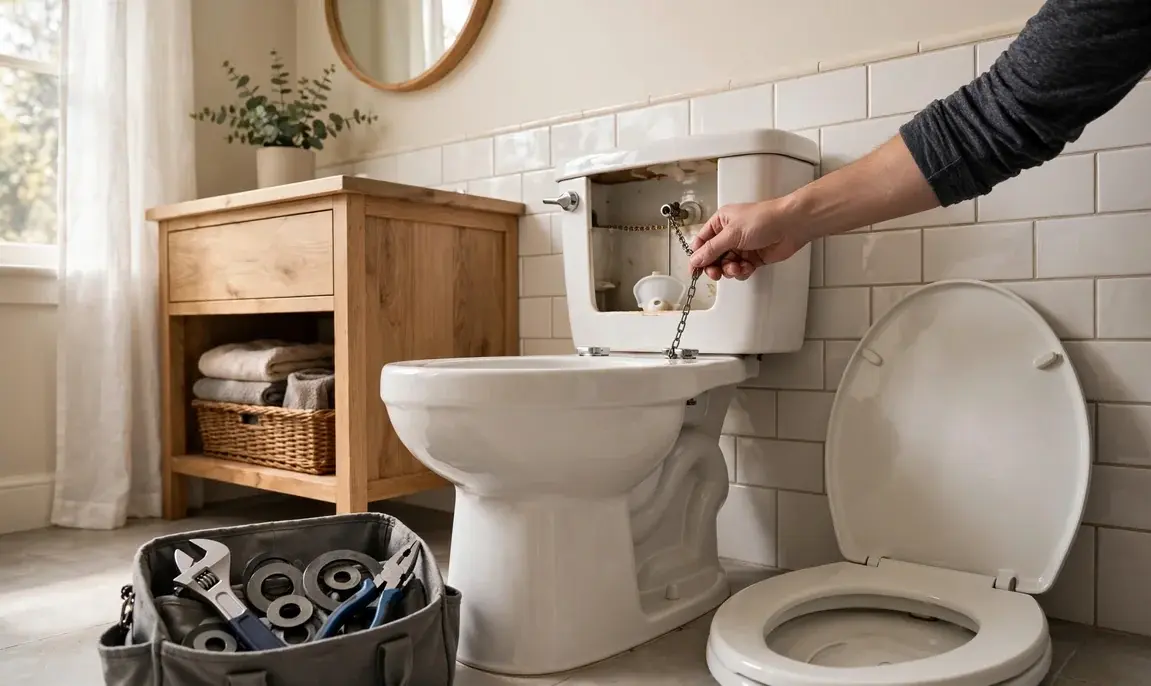 how to fix a running toilet photo 1 3